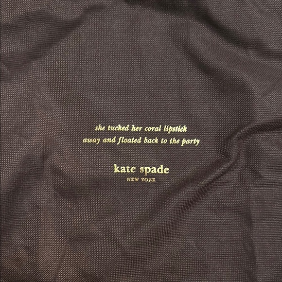 Kate Spade Gold Crossbody Bag with Dustbag - Picture 7 of 8